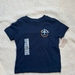 Navy Blue Graphic T-Shirt